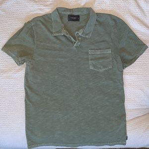 🍀 Lucky Brand collared pocket t shirt size M